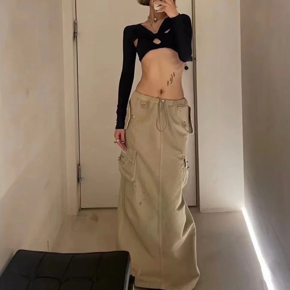 Khaki dress
